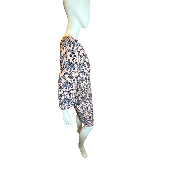 J. Crew Rosy Floral Wrap Dress 365 Crepe Size 14 - Picture 4 of 14